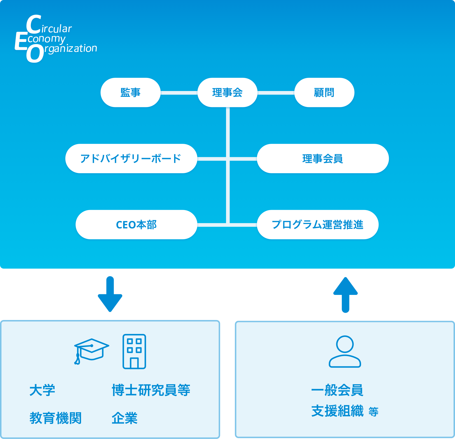 CEO組織図